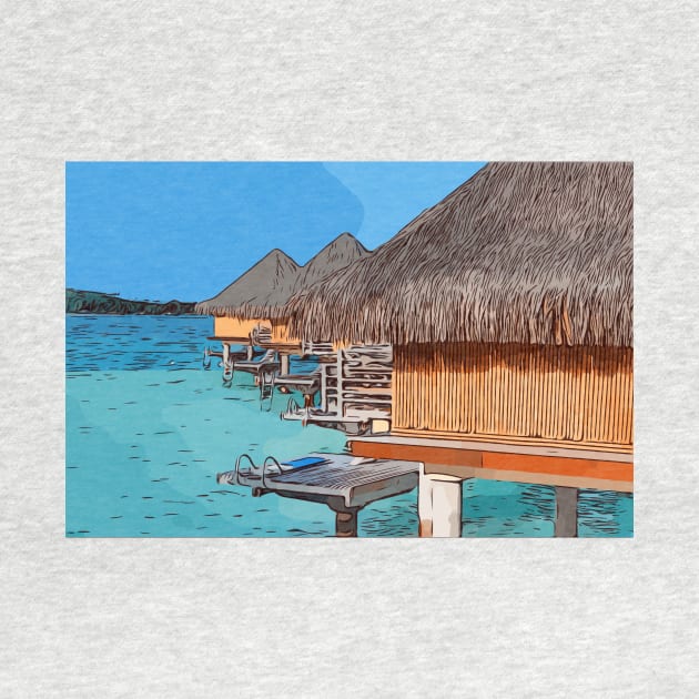 Bora Bora Bungalows by WelshDesigns